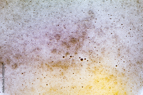 Background of beer bubbles