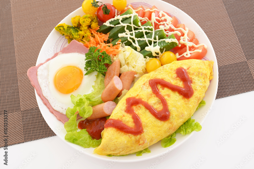 おいしそうなオムライス おいしそうなオムライス
