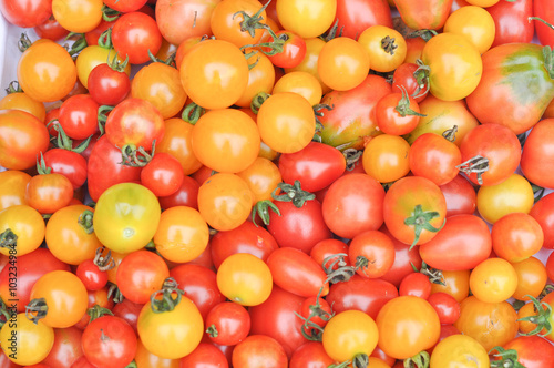 Cherry tomato vegetables