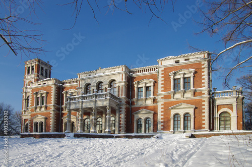 BYKOVO, MOSCOW REGION, RUSSIA - January, 2016: Manor Bykovo. The