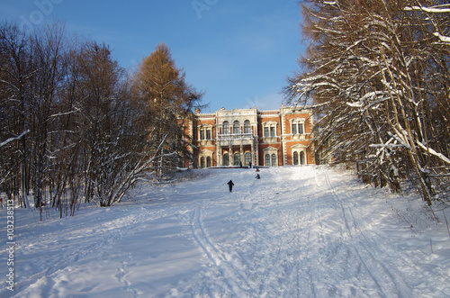 BYKOVO, MOSCOW REGION, RUSSIA - January, 2016: Manor Bykovo. The