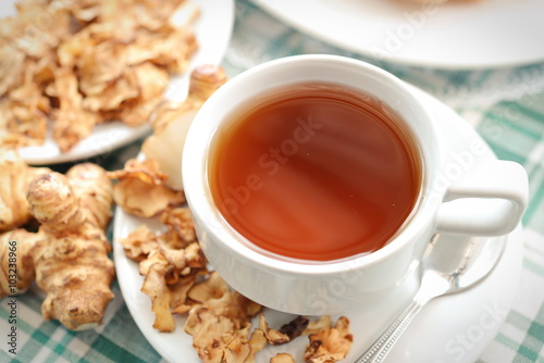 Tea maker Helianthus tuberosus Hot drinks
