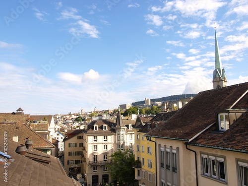 City of Zurich in Switzerland 