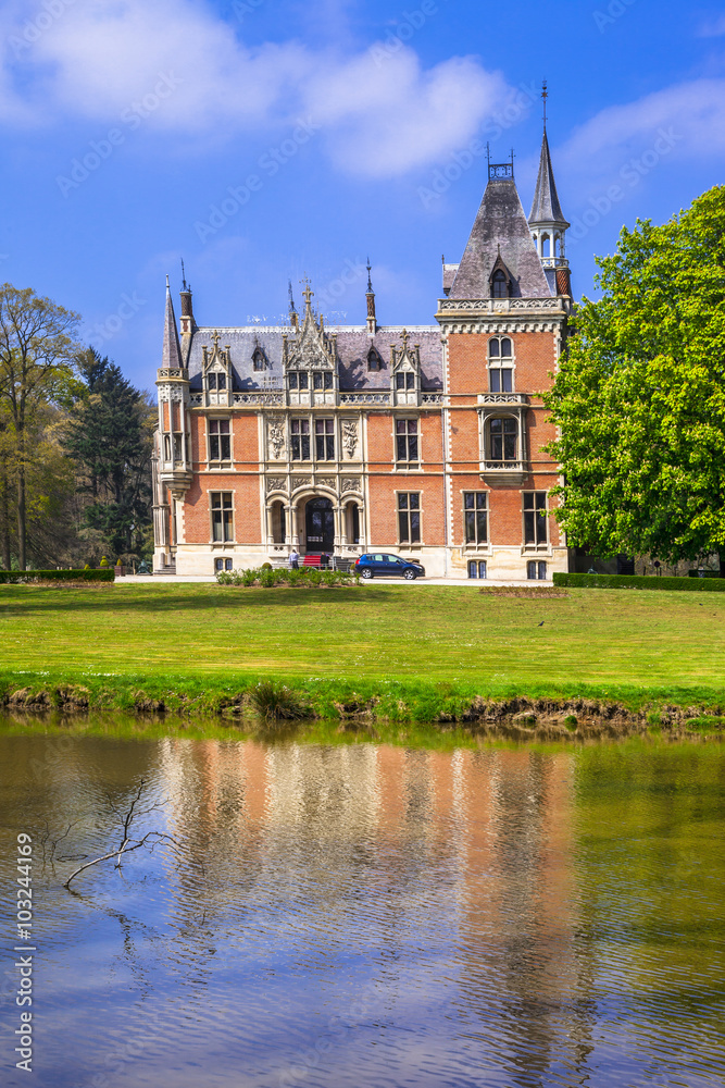 beautiful romantic castles of Belgium