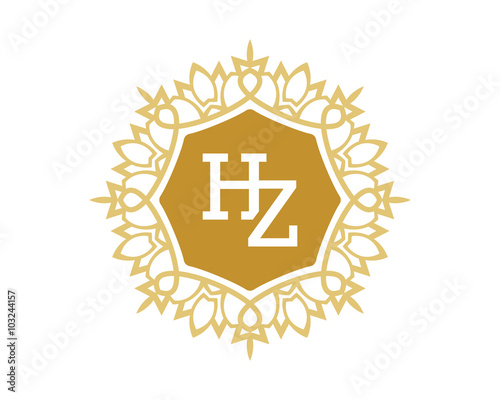HZinitial royal letter logo photo