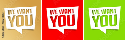 We want you ! photo