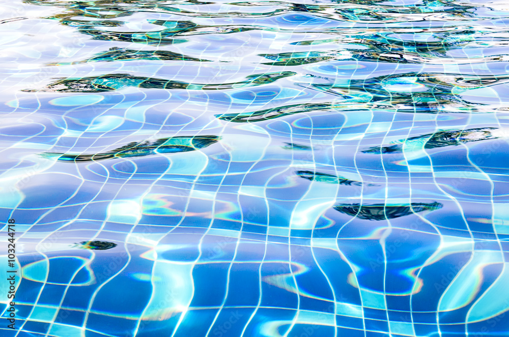 Swimming pool water background Swimming pool water background
