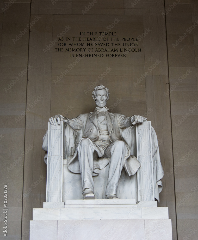 Fototapeta premium Monumento a lincoln