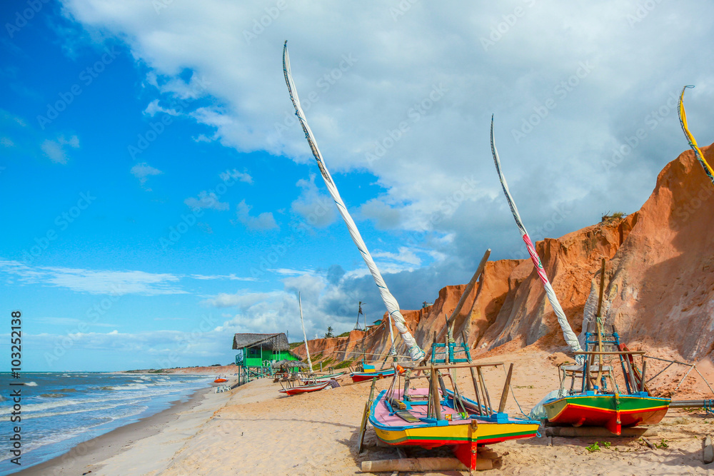 Fototapeta premium Fishing boats