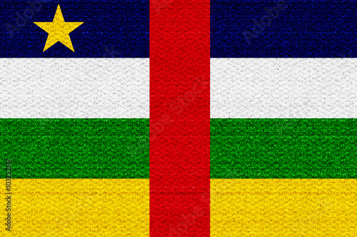 Central african republic flag