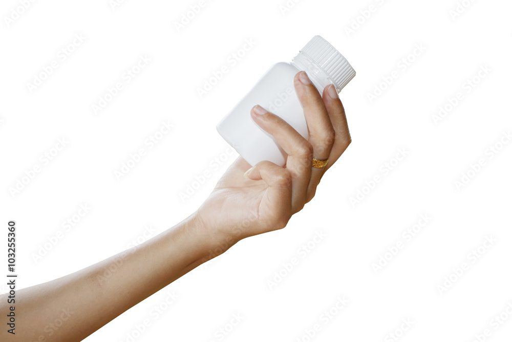 hand of doctor holding Many pills and tablets and medicine out o hand of doctor holding Many pills and tablets and medicine out o