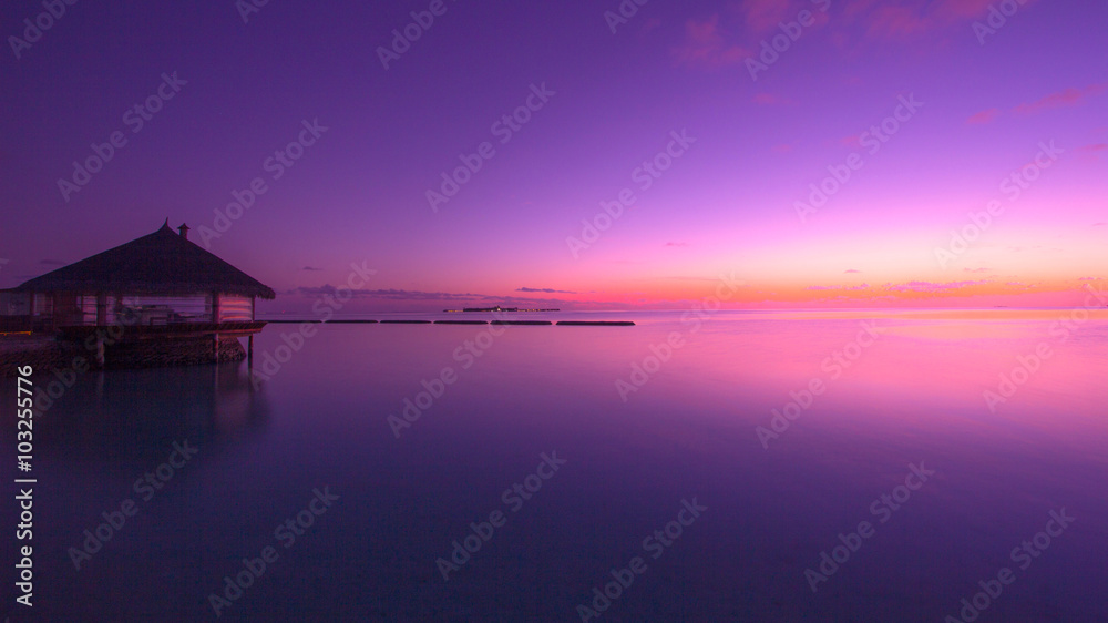 TWO SKY'S. Few clouds on the sky and a flat sea conditions, crate a beautiful sunset like this. TWO SKY'S. Few clouds on the sky and a flat sea conditions, crate a beautiful sunset like this.