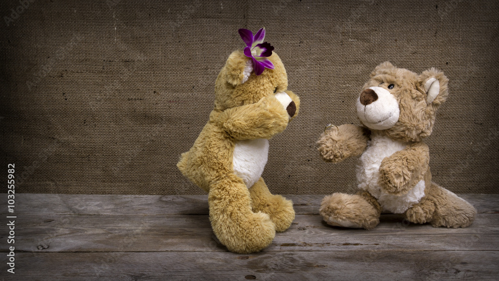 Obraz premium Heiratsantrag