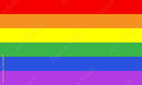 LGBT gay pride colors flag