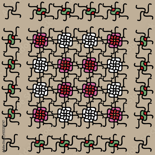 stylized floral ornament