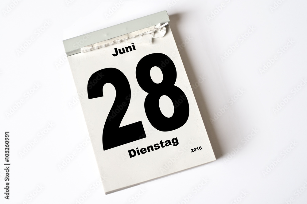 28. Juni 2016