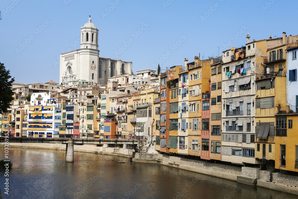 The old quarter of Girona