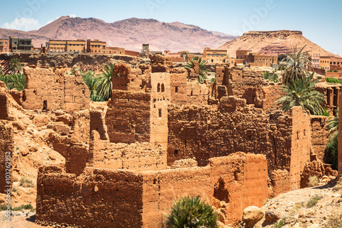 Ruins in Dades valley, Morocco