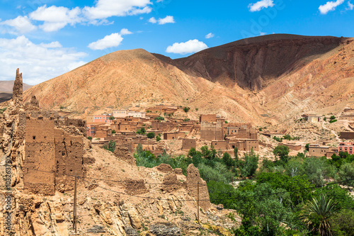 Ruins in Dades valley  Morocco