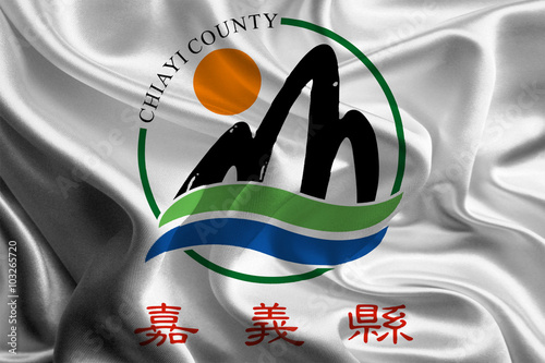 Flag of Taiwanese Chiayi County photo