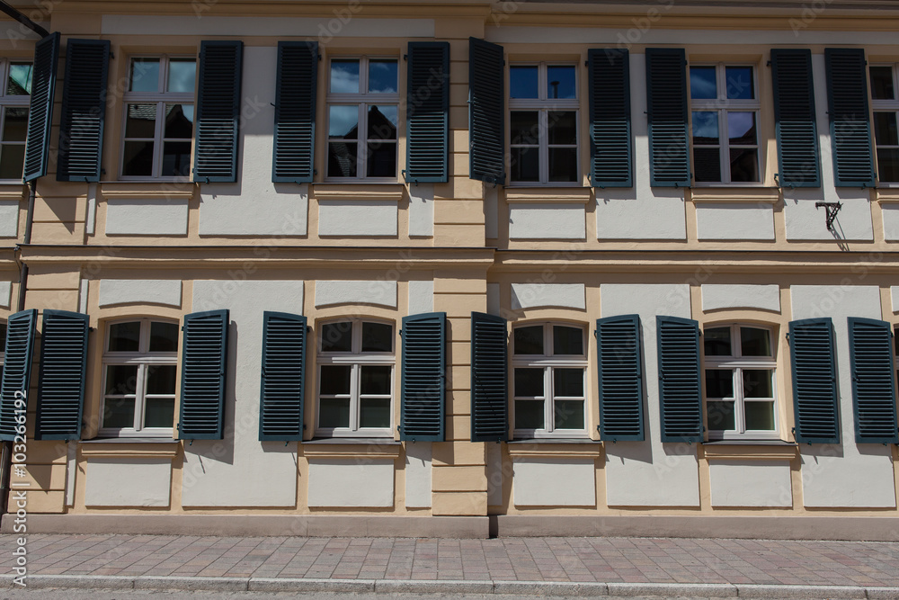 windows and doors in the old European style