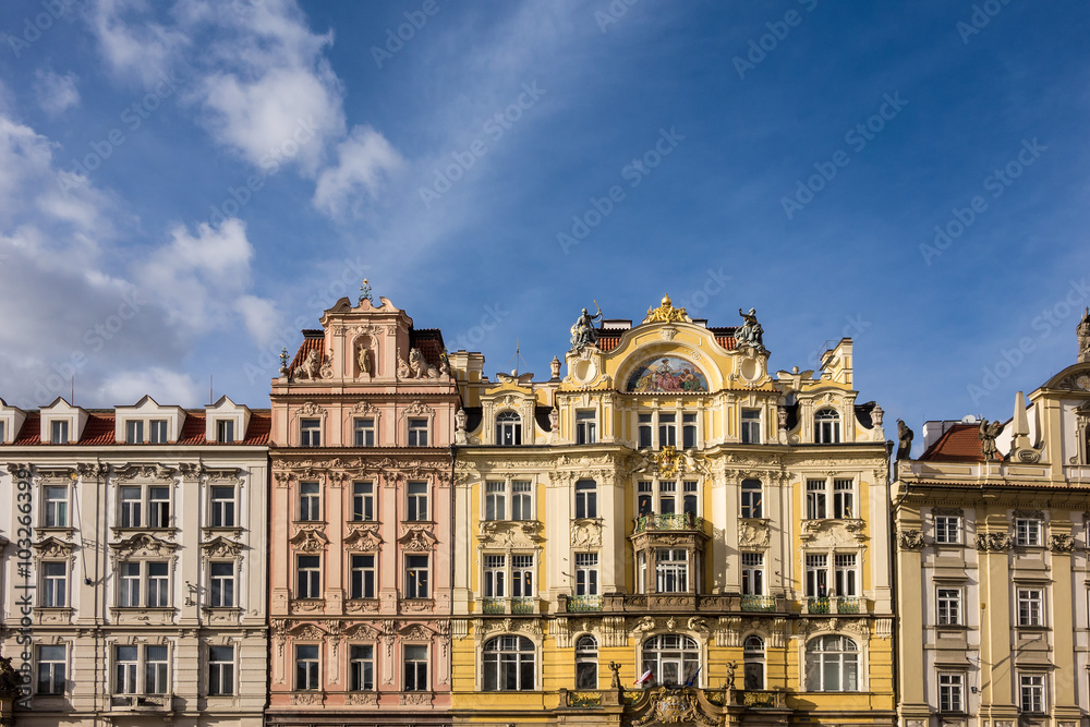 Historische Gebäude in Prag