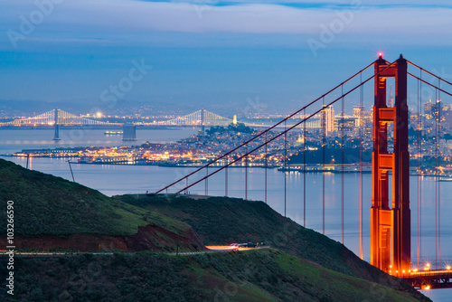 Golden Gate at Dusk