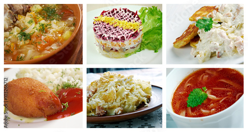 Slavonic traditional cuisine