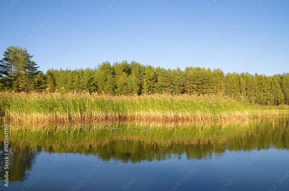Lake Seliger, Tver region, Russia Lake Seliger, Tver region, Russia
