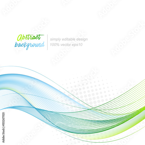 Abstract vector background with wavy pattern and halftone effect.