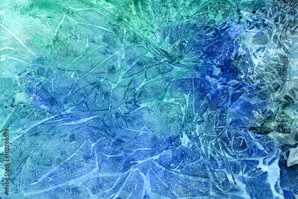 Abstract blue watercolor Abstract blue watercolor