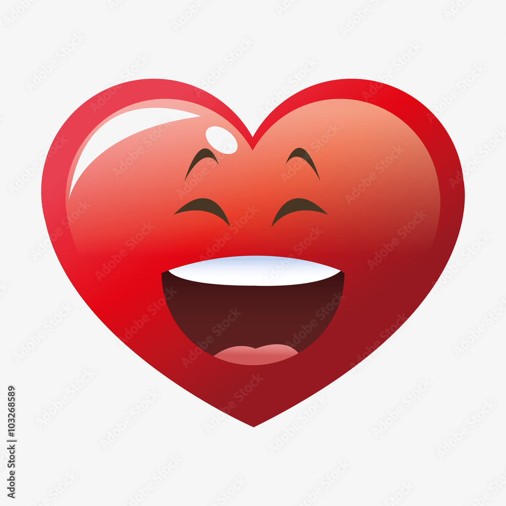 Heart shape cartoon Heart shape cartoon