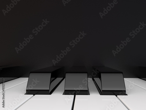 Photography piano keyboard