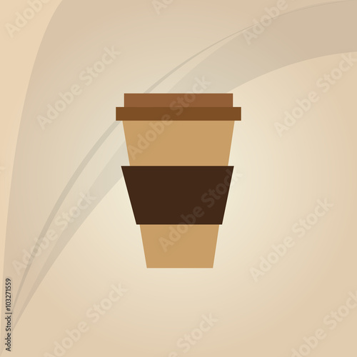 Coffee icon design 