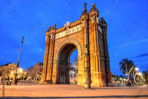 Barcelona - Arch of Triumph
