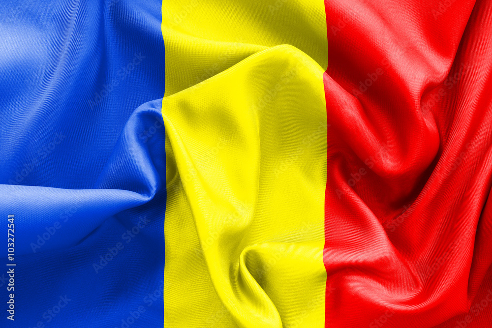 Obraz premium Romania Flag