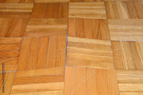 Damaged Wooden Parquet