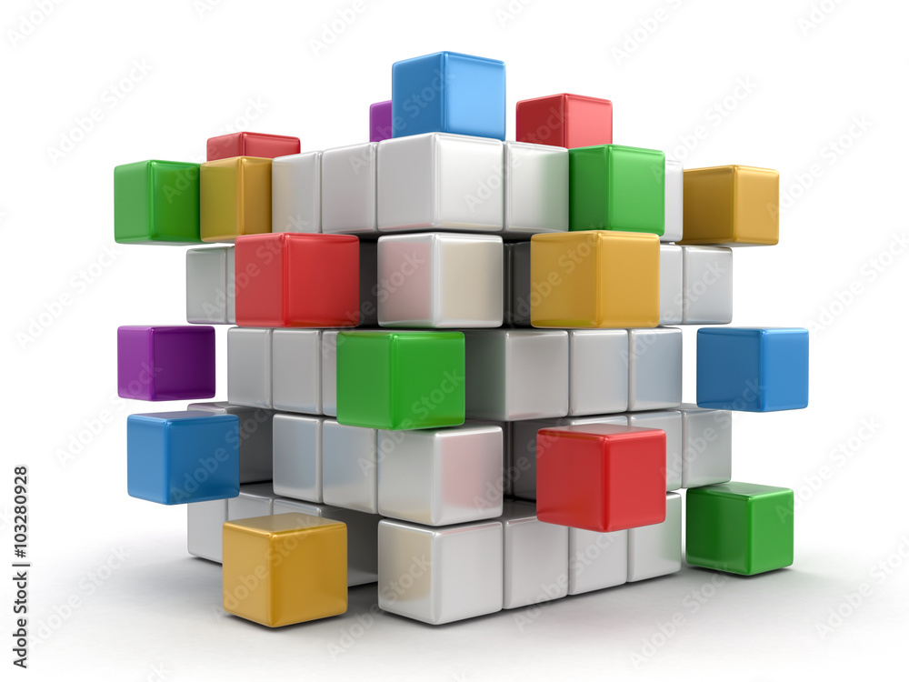 Busines teamwork concept. Image with clipping path