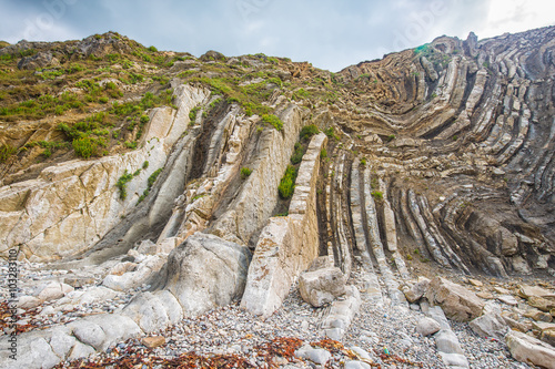 The Lulworth Crumple. photo