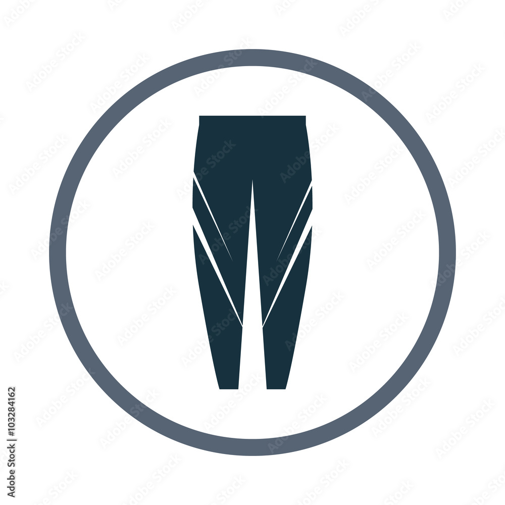 Sport leggings icon Sport leggings icon