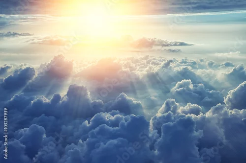 Obraz Piękne niebo w tle