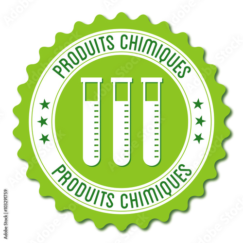 Logo produits chimiques.