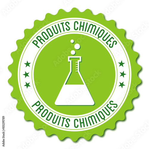 Logo produits chimiques.