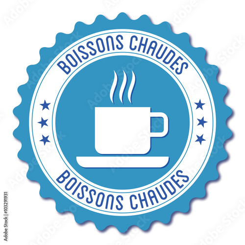 Logo boissons chaudes.