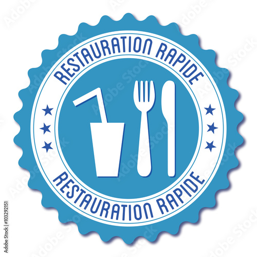Logo restauration rapide.