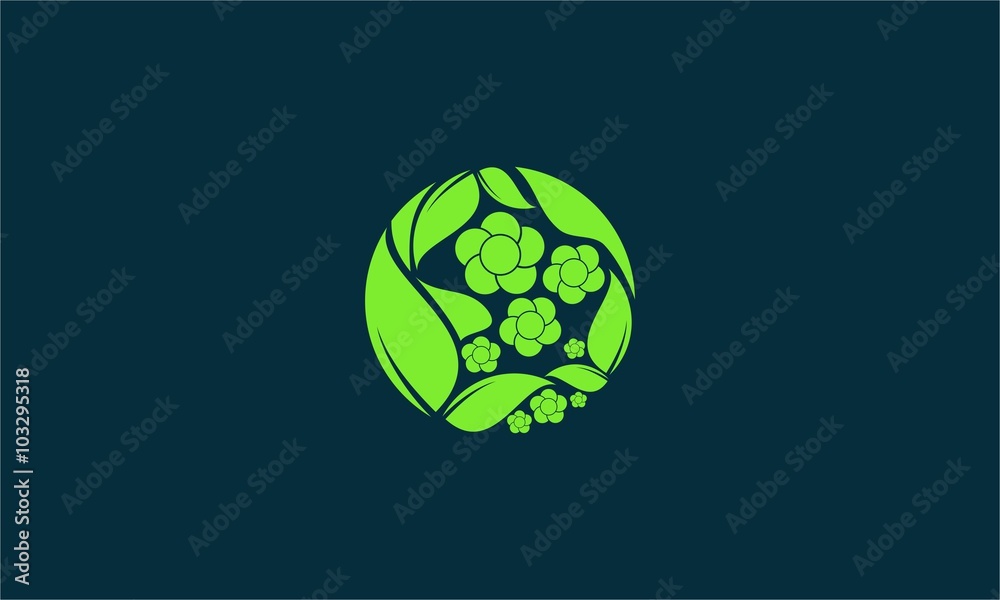 Fototapeta premium Four Seasons Logo Template
