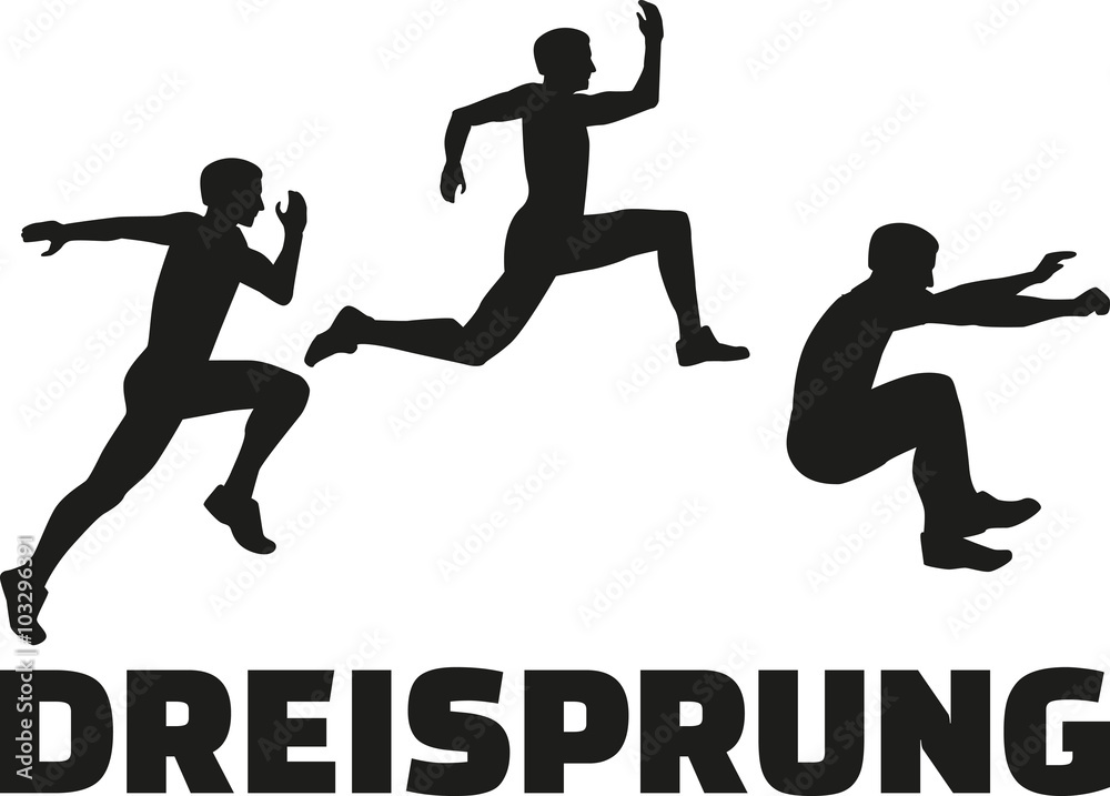 Triple jump with german word Dreisprung Triple jump with german word Dreisprung