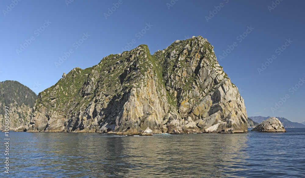 Dramatic Cliffs on a Ocean Coast