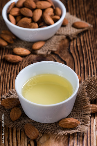 Almond Oil (close-up shot)