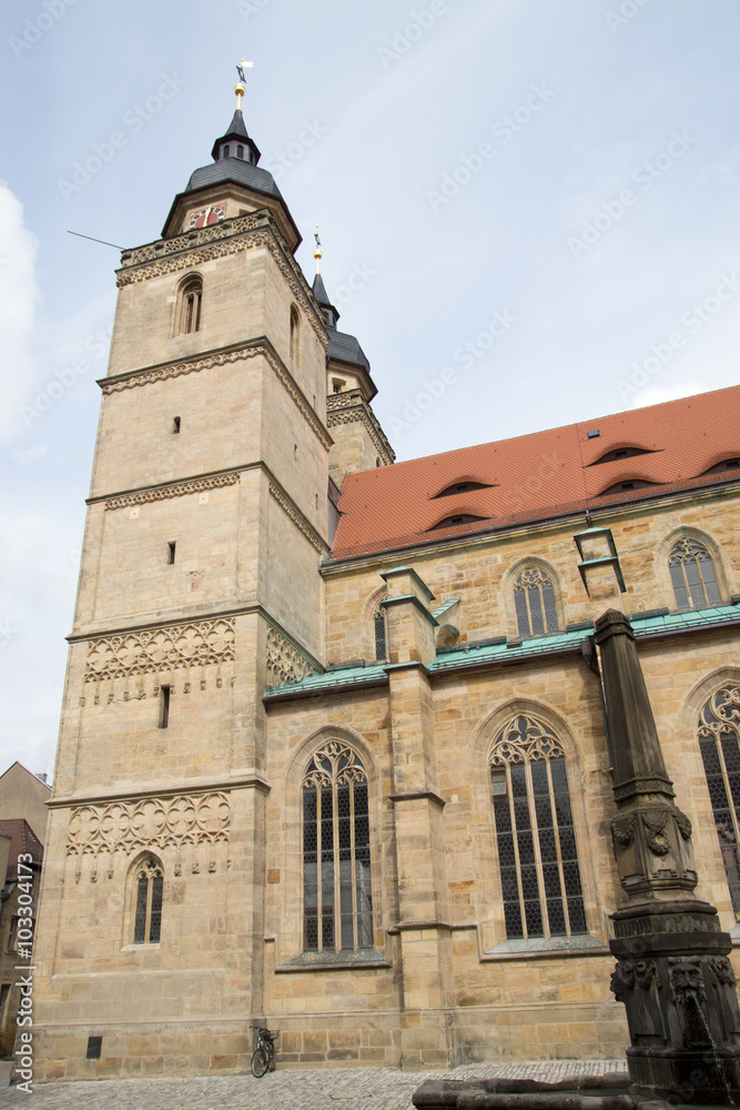 Evangelische Stadtkirche in Bayreuth, Oberfranken